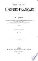 Dictionnaire liégeois-français
