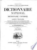 Dictionnaire national, ou: Dictionnaire universel de la langue française