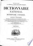 Dictionnaire national, ou: Dictionnaire universel de la langue française