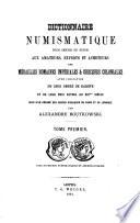 Dictionnaire numismatique