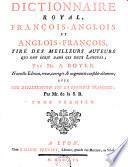 Dictionnaire royal