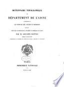 Dictionnaire topographique de la France