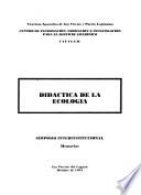 Didactica de la ecología