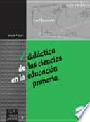 Didáctica de las ciencias en la educación primaria