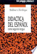Didactica del Espanol como segunda lengua