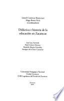 Didáctica e historia de la educación en Zacatecas