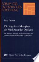Die kognitive Metapher als Werkzeug des Denkens