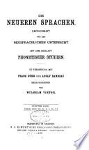 Die Neueren Sprachen