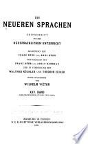 Die Neueren Sprachen