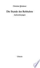 Die Stunde des Rebhuhns