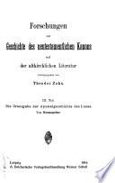 Die Urausgabe der Apostelgeschichte des Lucas
