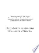 Diez años de desarrollo humano en Colombia