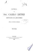 Difesa del Sig. Carlo Retez, imputato di adulterio