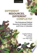 Different Resources, Different Conflicts?