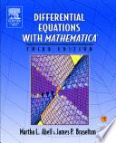 Differential Equations with Mathematica