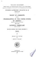 Digest of Comments on The Pharmacopoeia of the United States of America and the National Formulary for the Calendar Year Ending December 31 ...