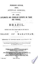 Diplomatic and Consular Reports. Annual Series