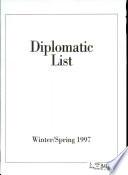 Diplomatic List