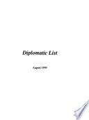 Diplomatic List