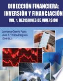 Dirección Financiera: Inversión Y Financiación Vol I Decisiones De Inversión