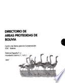 Directorio de areas protegidas de Bolivia