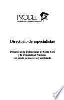 Directorio de especialistas
