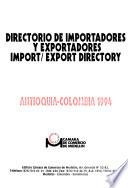 Directorio de importadores y exportadores