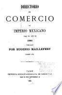 Directorio del comercio del Imperio Mexicano