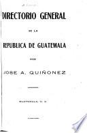 Directorio general de la República de Guatemala