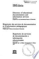 Directory of Educational Documentation and Information Services