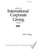 Directory of International Corporate Giving in America