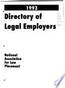 Directory of Legal Employers