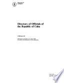 Directory of Officials of the Republic of Cuba