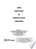 Directory of Pennsylvania Libraries