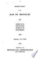 Directory of the Bar of Missouri