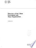 Directory of the Cuban Government and Mass Organizations