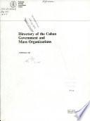 Directory of the Cuban Government and Mass Organizations