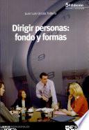 Dirigir Personas: Fondo Y Formas 5 Edic