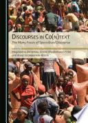Discourses in Co(n)text
