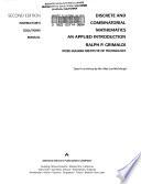 Discrete and Combinatorial Mathematics