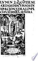 Discurso primero en confirmación de la purísima Concepción de Ntra. Sra