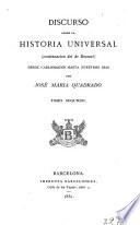 Discurso sobre la historia universal (continuación del de Bossuet), 2