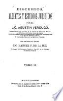 Discursos alegatos y estudios jurídicos