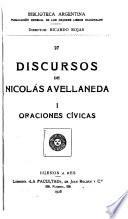 Discursos de Nicolás Avellaneda ...
