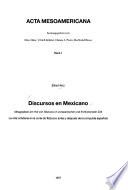 Discursos en Mexicano