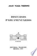 Discursos parlamentarios