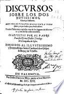 Discursos sobre los dos nouissimos, Gloria e Infierno