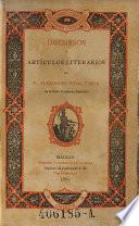 Discursos y articulos literarios