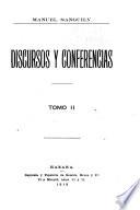 Discursos y conferencias