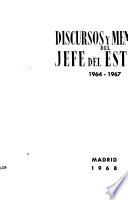 Discursos y Mensajes del Jefe del Estado